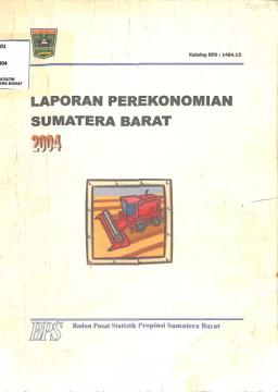 Sumatera Barat Economic Report 2004