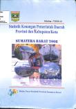 Statistik Keuangan Pemerintah Daerah Provinsi Dan Kabupaten/Kota Sumatera Barat 2008