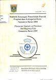 Financial Statistics Of The Provincial And Regency/Municipality Governments Of Sumatera Barat 2004