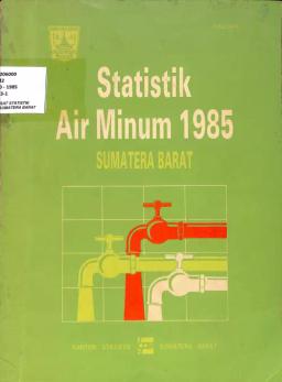 Statistik Air Minum Sumatera Barat 1985