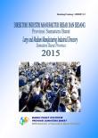 Large and Medium Manufacturing Industrial Directory of Sumatera Barat Province, 2015