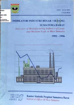 Indikator Industri Besar Dan Sedang Sumatera Barat 1992-1996