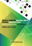 Produk Domestik Regional Bruto Provinsi Sumatera Barat Menurut Lapangan Usaha Dan Pengeluaran Triwulan III 2022