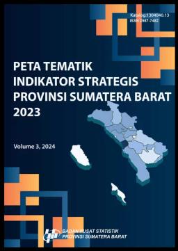 Thematic Map Of Strategic Indicators Of Sumatera Barat Province 2023