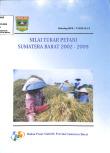 Farmer Term Of Trade Statistic Sumatera Barat 2002-2009