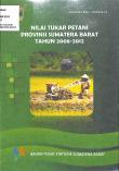 Farmer Term Of Trade Statistic Sumatera Barat 2008-2012