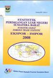 Sumatera Barat Foreign Trade Statistics Export - Import 2008