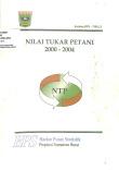 Nilai Tukar Petani Provinsi Sumatera Barat 2000-2004