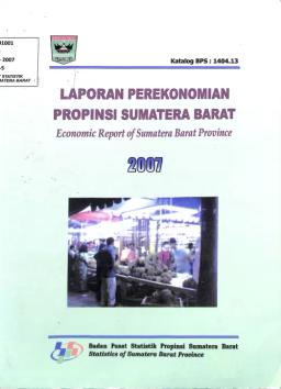 Laporan Perekonomian Sumatera Barat 2007