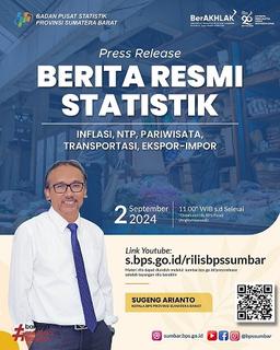 Berita Resmi Statistik BPS Provinsi Sumatera Barat 2 September 2024