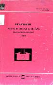 Statistik Industri Besar Dan Sedang Provinsi Sumatera Barat 1989