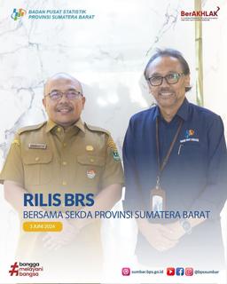 Rilis BRS Bersama Sekda Provinsi Sumatera Barat