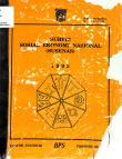 Survei Sosial Ekonomi Nasional Provinsi Sumatera Barat 1993