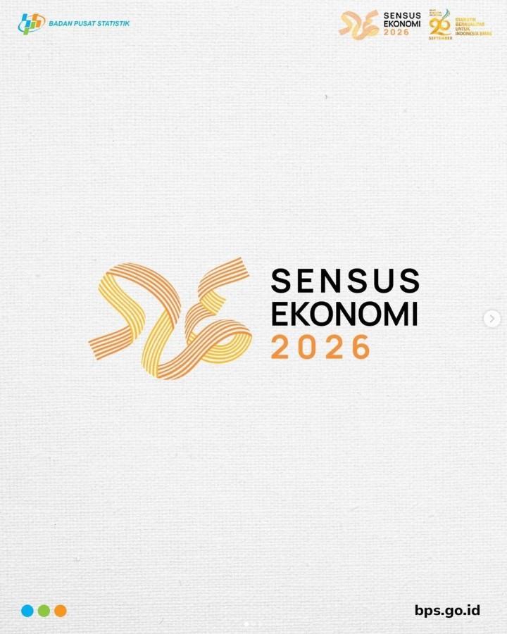 Perkenalkan, Logo Sensus Ekonomi 2026