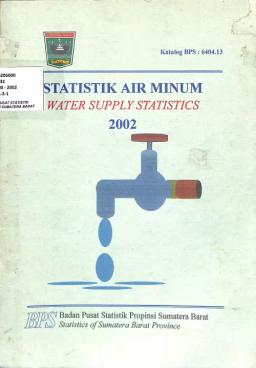 Sumatera Barat Clean Water Statistics 2002