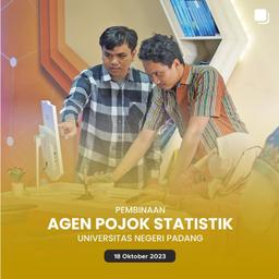 Pembinaan Agen Pojok Statistik Universitas Negeri Padang