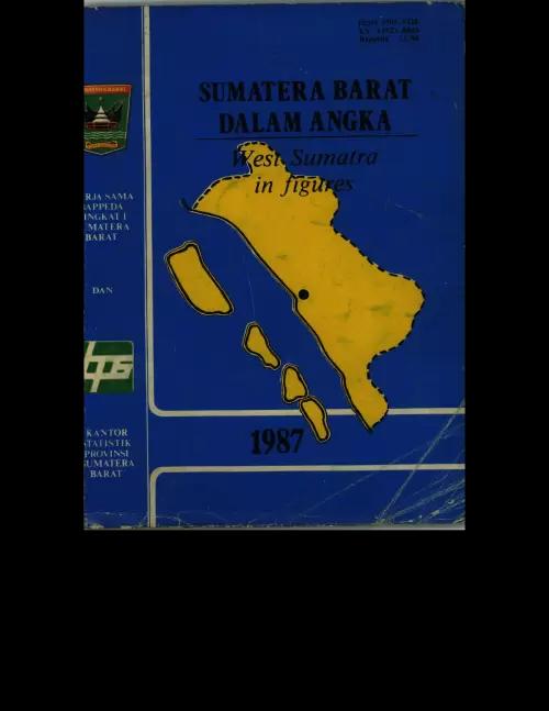 Sumatera Barat in Figure 1987