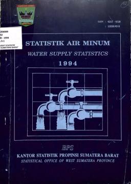 Sumatera Barat Drinking Water Statistics 1994