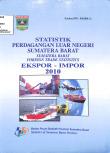 Sumatera Barat Foreign Trade Statistics Export - Import 2010