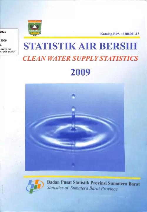 Sumatera Barat Clean Water Statistics 2009