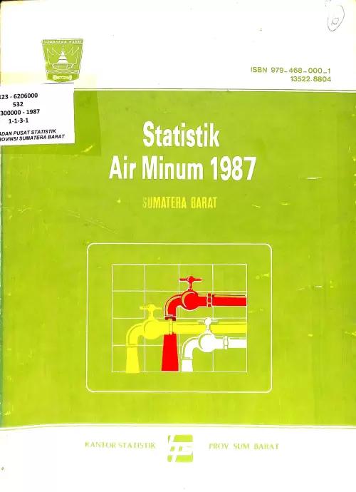 Sumatera Barat Drinking Water Statistics 1987