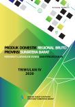 Produk Domestik Regional Bruto Provinsi Sumatera Barat Menurut Lapangan Usaha dan Pengeluaran Triwulan IV-2020