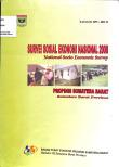 Survei Sosial Ekonomi Nasional Provinsi Sumatera Barat 2008