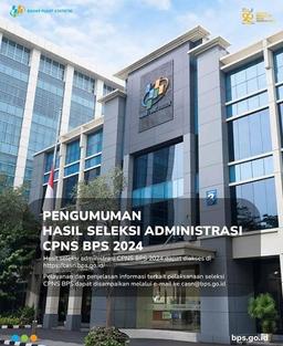 Pengumuman Hasil Seleksi Administrasi CPNS BPS 2024