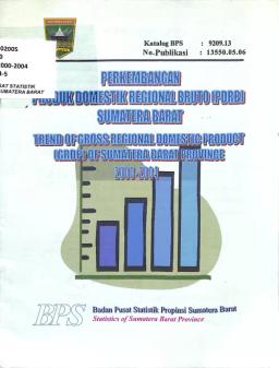 Development Of Gross Regional Domestic Product (GRDP) Of Sumatera Barat Province 2000-2004