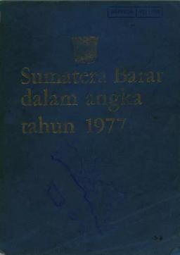 Sumatera Barat Dalam Angka Tahun 1977