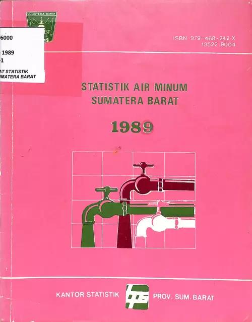 Sumatera Barat Drinking Water Statistics 1989