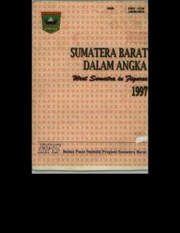 Sumatera Barat In Figure 1997