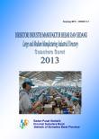 Direktori Industri Manufaktur Besar Dan Sedang Sumatera Barat 2013