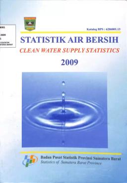 Sumatera Barat Clean Water Statistics 2009