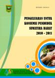 Pengeluaran Untuk Konsumsi Penduduk Sumatera Barat 2010 - 2011