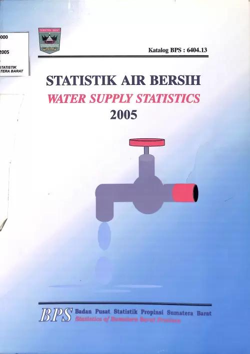 Statistik Air Bersih Sumatera Barat 2005