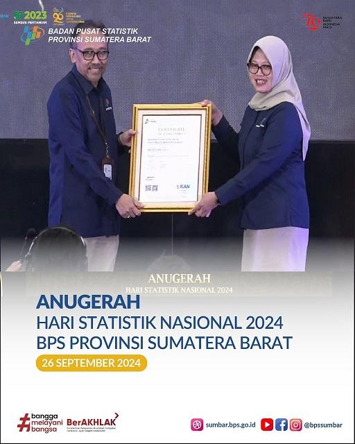 Anugerah Hari Statistik Nasional 2024