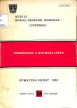 Survei Sosial Ekonomi Nasional Provinsi Sumatera Barat 1986